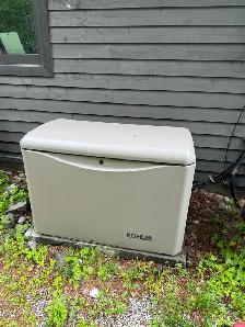 Standby generator service.