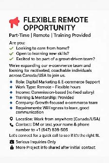 FLEXIBLE REMOTE OPPORTUNITY