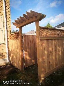 landscaping working