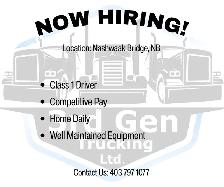 Looking for a class 1 driver