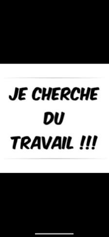 je cherche du travail dispo immediat