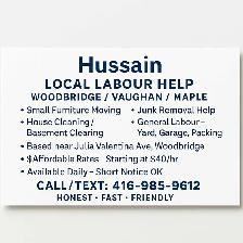 local labour help-$40/hr-Woodbridge/vaughan