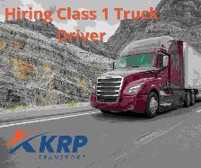 CLASS 1 TRUCK DRIVER