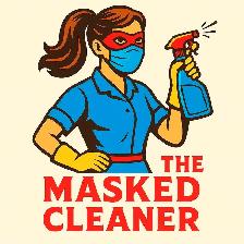 THE MASKED CLEANER 20% OFF FIRST CLEANING- BOOK NOW