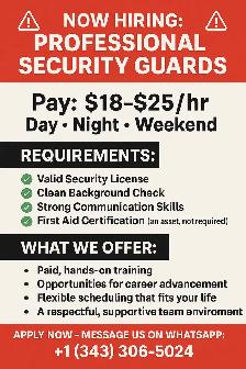 Security hirings
