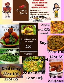 weekend curry option