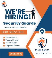 security hiring in ontario