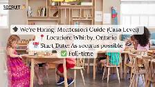 Montessori Guide (Casa Level)