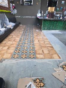 tile setter required