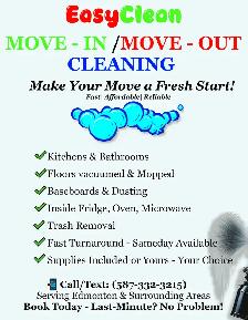 Move- In Move Out Cleaning