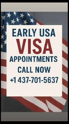 Early USA visa appointment