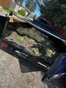 7 x 14 dump trailer  Deliveries pick ups and drop offs