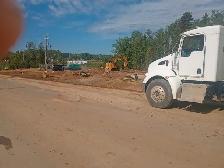 Class 3 gravel truck driver is looking for a job