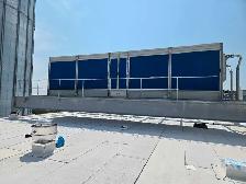 Safety railing installer
