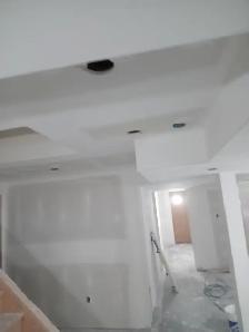 Drywall taping/ popcorn ceiling stucco removal and painting