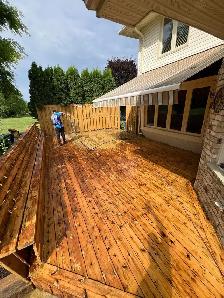 Deck Staining Crew Looking to Hire Full Time