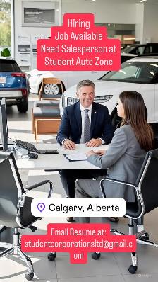Hiring Salesperson