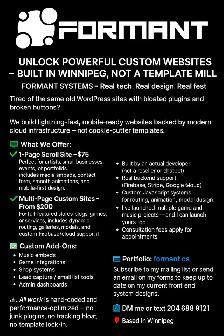 UNLOCK POWERFUL CUSTOM WEBSITES – BUILT IN WINNIPEG