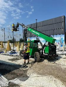 Hiring Telehandler