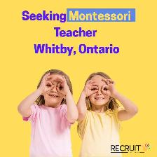 Montessori Guide Teacher
