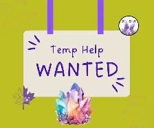 Temp Help for set up @ the Surry Rock N' Gem Show