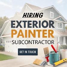 Hiring  exterior painter sub