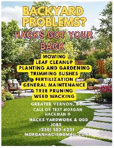 Yard Work and Odd Jobs Laborer