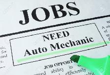 Looking for a Full Time Mechanic