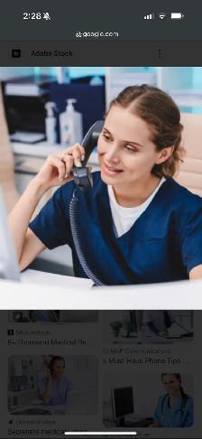 medical secretary