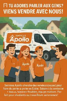 Recrutement de vendeurs porte-à-porte $