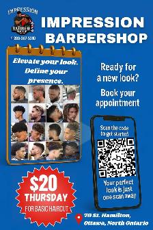 Professional barber needs