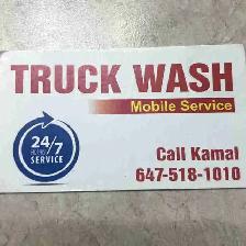 Truck Wash worker