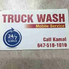 Truck Wash worker