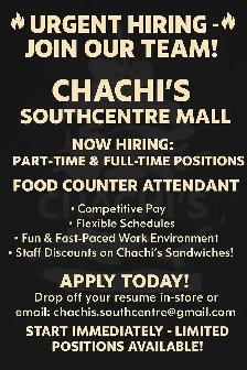 Food Counter Attendant