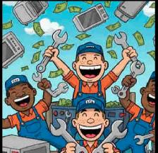 Make up to $2500/W - Appliance Repair w/Training