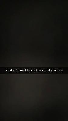 looking for work
