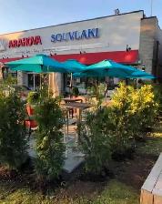 Arahova souvlaki 2 postes serveuse et caissière