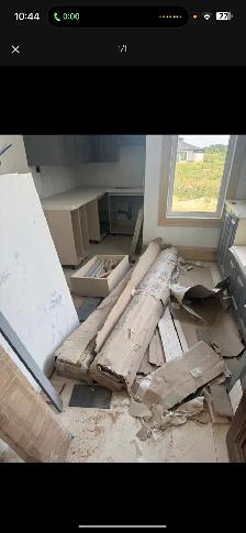 $17/ Hour each 2 guys needed for post  construction Clean up