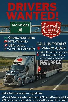 Truck Drivers Needed!