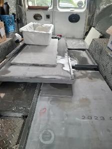 5 hours of labour installing countertops today.  $150 cash