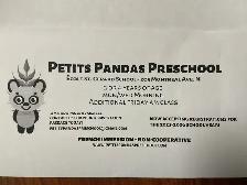 Part time French immersion preschool teacher
