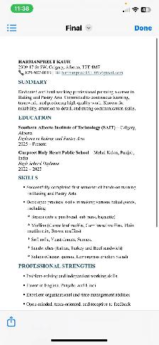 looking for a job