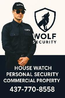 ️ WOLF SECURITY – Your Safety, Our Mission!