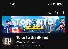 Toronto Unfiltered Reporter (Live Streamer & Podcast Host)