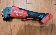 Milwaukee M18 Fuel 2880-20 disc grinder with guard, handle