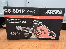 NEW Echo CS-501P 50.2 CC gas chainsaw