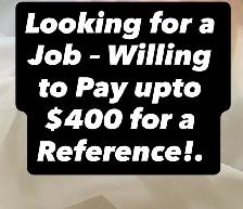Looking for a job