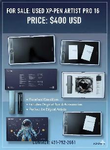 XP Pen Artist pro 16