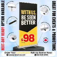 Roll-up Banner-Retractable Banners-Pull-up Banner