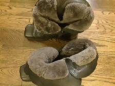 Women winter leather boots Size 9.5